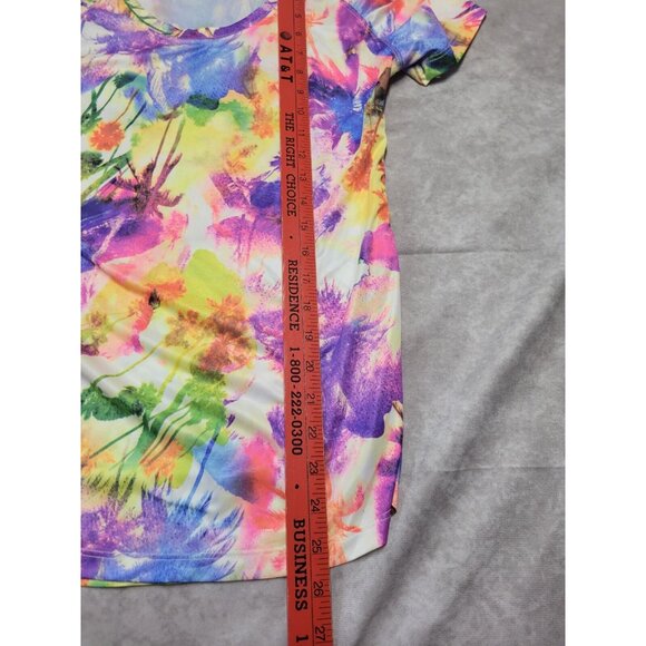 Reel Legends Athletic Tee Shirt Womens Medium Multicolor Reel Tec Performance - Picture 4 of 4